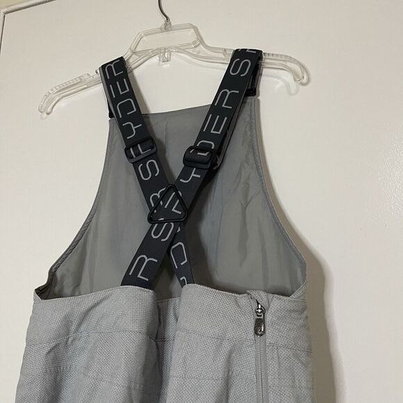 Spyder Womens The Terrain GTX Bib Silver Overalls Ski snowboard insulated Med - Picture 12 of 14
